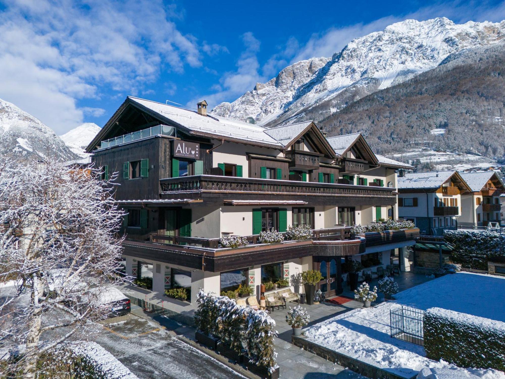 Hotel Alu Mountain Design Bormio Dış mekan fotoğraf